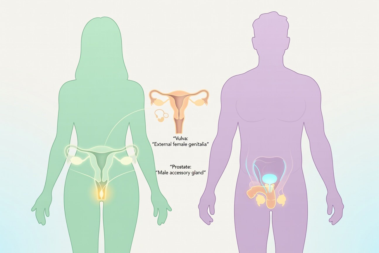 Beginner's Guide to Male & Female Sexual Anatomy