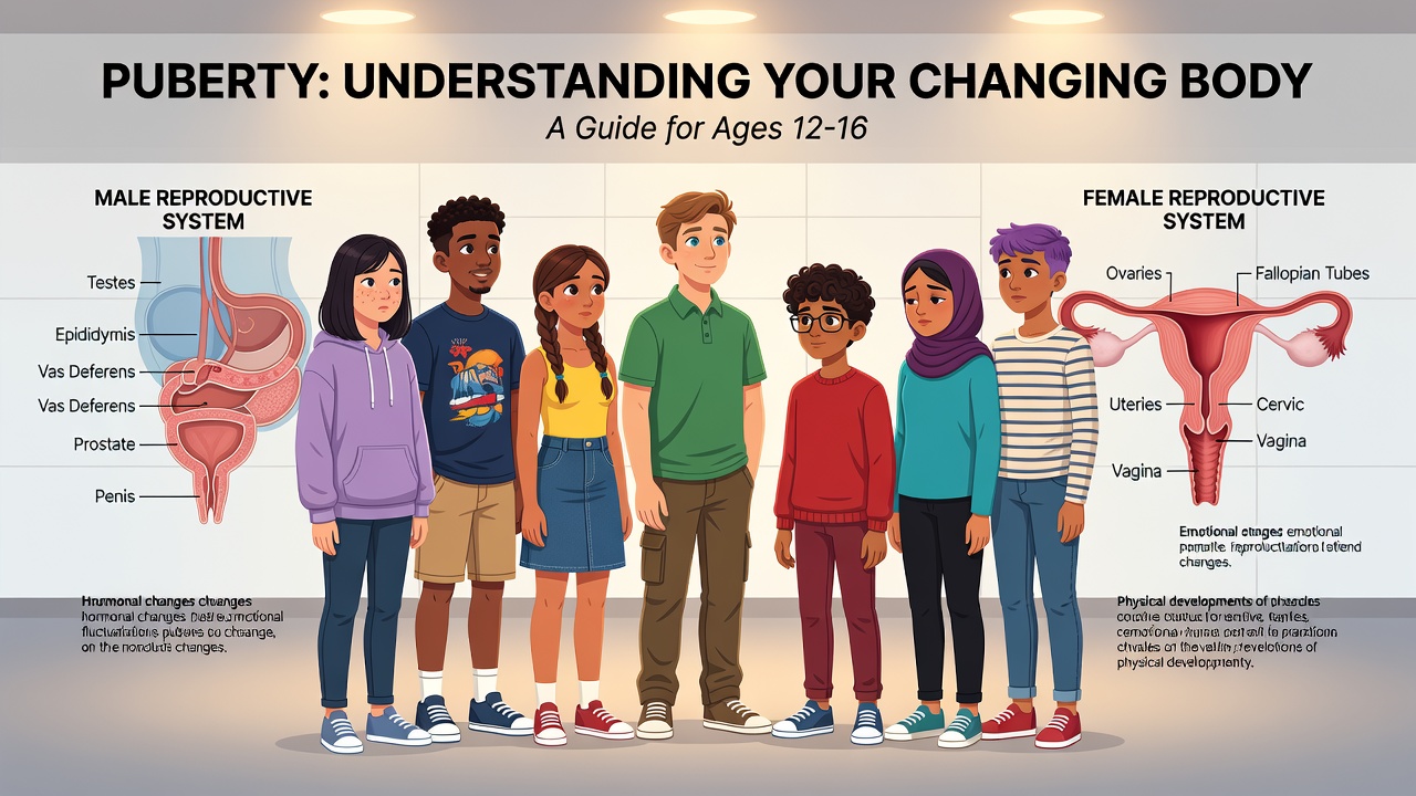 Puberty Changes 2026: Anatomy Guide & Sexual Health Myths